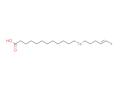 12-[(E) -5- 요오도 펜트 -4- 에닐] 텔 라닐도 데칸 산