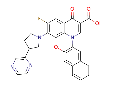 C<sub>28</sub>H<sub>19</sub>FN<sub>4</sub>O<sub>4</sub>