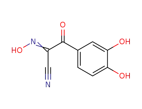 Molecular Structure of 90556-73-3 (Hydrocinnamonitrile, 3,4-dihydroxy-alpha,ba-dioxo-, alpha-oxime (7CI))