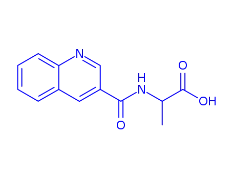 3-퀴놀린카르복스아미드, N-(1-카르복시에틸)-(5CI)