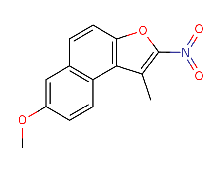 7-METHOXY-1-METHYL-2-NITRONAPHTHO(2,1-b)FURAN