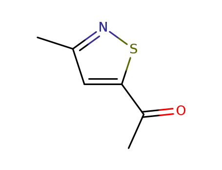 Molecular Structure of 90724-49-5 (Ketone, methyl 3-methyl-5-isothiazolyl (7CI))