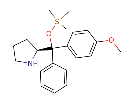 (S)-2-[(4-methoxyphenyl)-phenyl-trimethylsilyloxy-methyl]-pyrrolidine