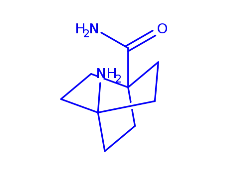 Molecular Structure of 863303-82-6 (4-aminobicyclo[2.2.2]octane-1-carboxamide)