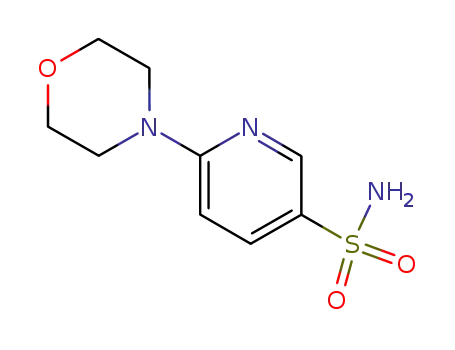 Molecular Structure of 90648-77-4 (6-Morpholinopyridine-3-sulfonaMide)