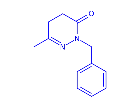 Molecular Structure of 860761-30-4 (2-Benzyl-6-Methyl-4,5-dihydropyridazin-3(2H)-one)