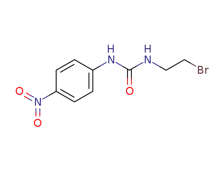 Molecular Structure of 90562-08-6 (1-(2-bromoethyl)-3-(4-nitrophenyl)urea)