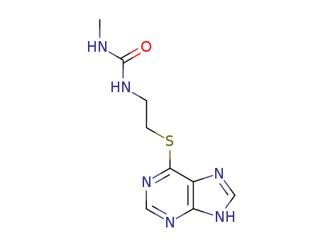 3-methyl-1-[2-(5H-purin-6-ylsulfanyl)ethyl]urea