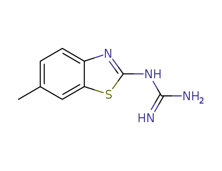 구아니딘, (6- 메틸 -2- 벤조 티아 졸릴)-(9CI)