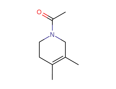 Molecular Structure of 90608-14-3 (3,4-Lutidine, 1-acetyl-1,2,5,6-tetrahydro- (7CI))