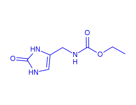 Carbamic  acid,  [(2,3-dihydro-2-oxo-1H-imidazol-4-yl)methyl]-,  ethyl  ester  (9CI)
