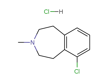 Molecular Structure of 86129-54-6 (SKF 86466 HYDROCHLORIDE)