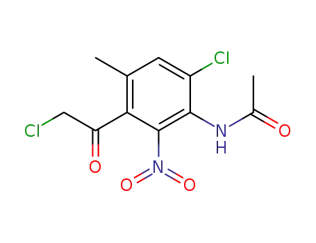 p-아세톨루이드, 2-클로로-5-(클로로아세틸)-6-니트로-(1CI)