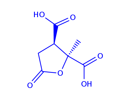 threo-Pentaric acid, 3-carboxy-2,3-dideoxy-4-C-Methyl-,1,4-lactone