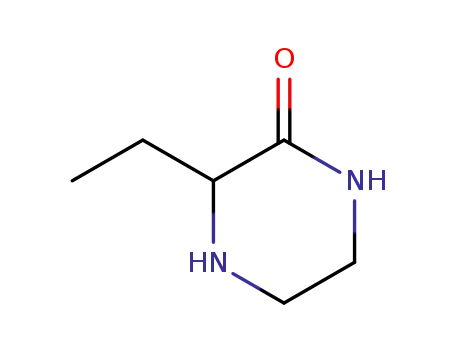 Molecular Structure of 90485-52-2 (3-ETHYL-PIPERAZIN-2-ONE)