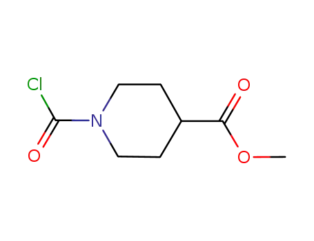 1-(Chlorocarbonyl)-4-piperidinecarboxylic acid methyl ester
