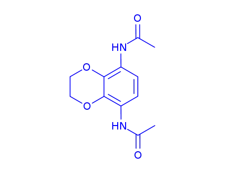 Molecular Structure of 860690-92-2 (1,4-Benzodioxan,  5,8-diacetamido-  (5CI))