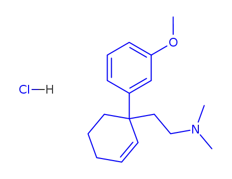 2-[1-(3-methoxyphenyl)cyclohex-2-en-1-yl]-N,N-dimethylethanamine hydrochloride (1:1)