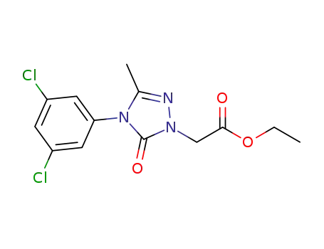 ethyl [4-(3,5-dichlorophenyl)-3-methyl-5-oxo-4,5-dihydro-1H-1,2,4-triazol-1-yl]acetate