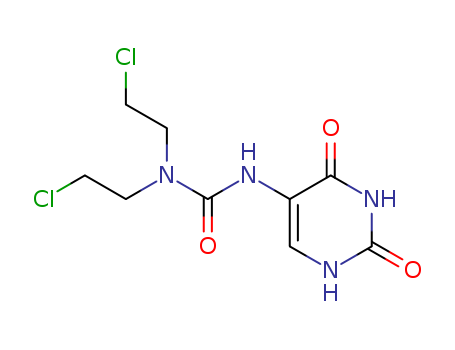 Urea,N,N-bis(2-chloroethyl)-N'-(1,2,3,4-tetrahydro-2,4-dioxo-5-pyrimidinyl)-