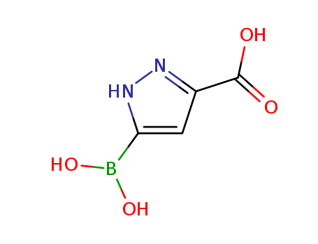 3-borono-1H-pyrazole-5-carboxylic acid