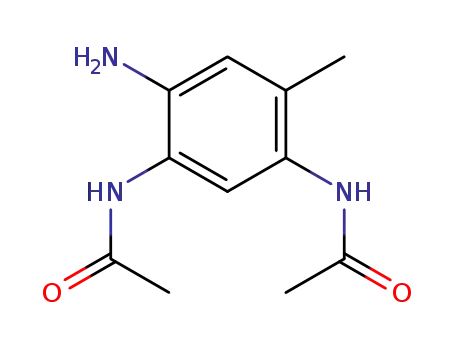<i>N</i>,<i>N</i>'-(4-amino-6-methyl-<i>m</i>-phenylene)-bis-acetamide