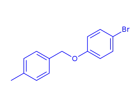 Molecular Structure of 859776-61-7 (1-bromo-4-[(4-methylphenyl)methoxy]benzene)
