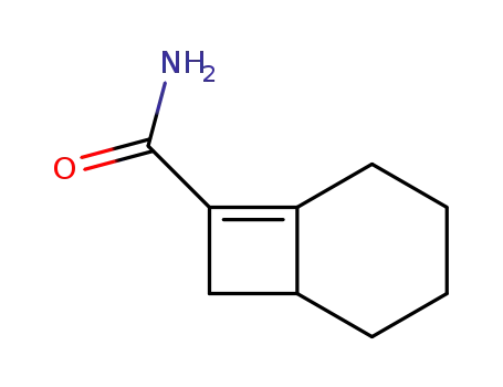 Molecular Structure of 91239-97-3 (Bicyclo[4.2.0]oct-6-ene-7-carboxamide (7CI))