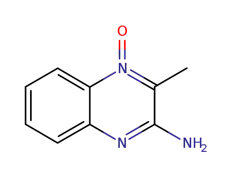 Quinoxaline, 2-amino-3-methyl-, 4-oxide (7CI)
