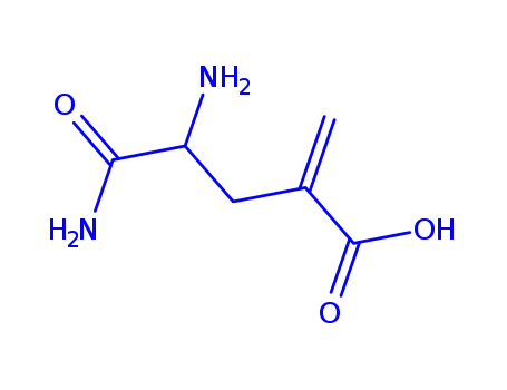 글루타람산, 4-아미노-2-메틸렌-(5CI)