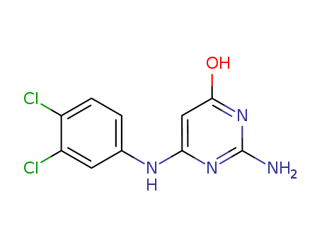 2-amino-6-[(3,4-dichlorophenyl)amino]-1H-pyrimidin-4-one