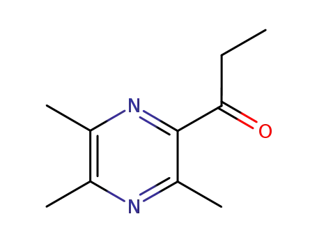 Molecular Structure of 86461-68-9 (1-Propanone,1-(trimethylpyrazinyl)-(9CI))