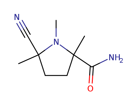 2-PYRROLIDINECARBOXAMIDE,5-CYANO-1,2,5-TRIMETHYL-