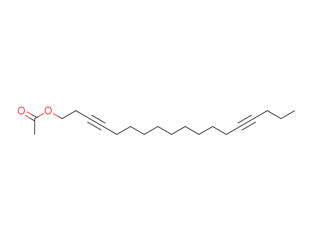 Acetic acid octadeca-3,14-diynyl ester