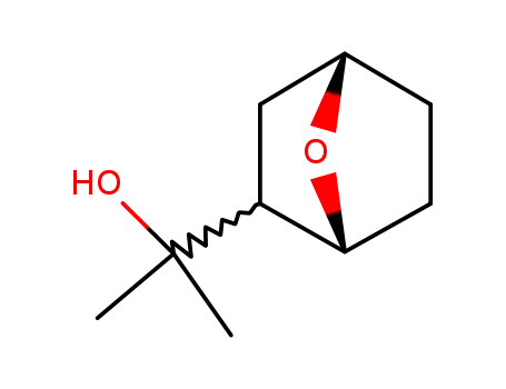 Molecular Structure of 90646-72-3 (2-(7-oxabicyclo[2.2.1]hept-2-yl)propan-2-ol)