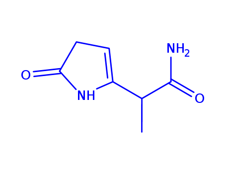 2-PYRROLINE-2-ACETAMIDE,-A-METHYL-5-OXO-