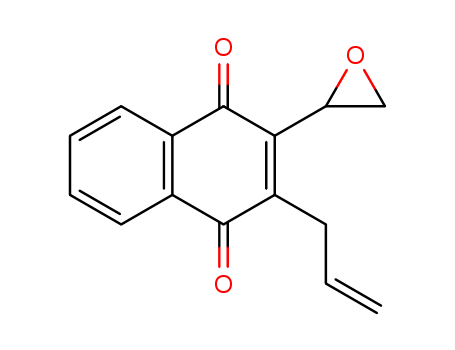 1,4-Naphthalenedione,2-(2-oxiranyl)-3-(2-propen-1-yl)- cas  86499-02-7