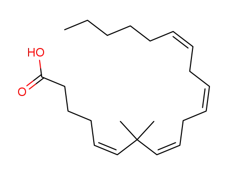 Molecular Structure of 85924-31-8 (7,7-dimethylarachidonic acid)