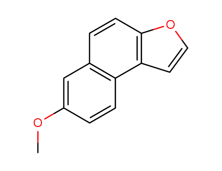 Molecular Structure of 77523-52-5 (7-methoxynaphtho(2,1-b)furan)