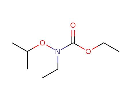 Carbamic  acid,  ethylisopropoxy-,  ethyl  ester  (1CI)