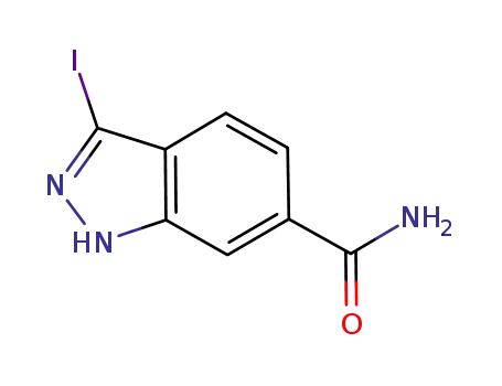 1H-Indazole-6-carboxamide, 3-iodo-