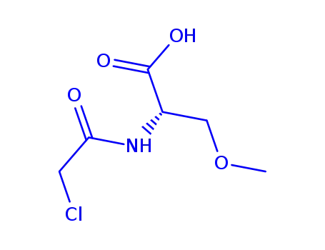 N-(chloroacetyl)-O-methylserine