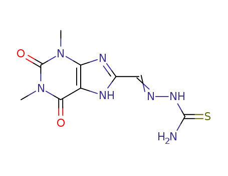 1,3-dimethyl-2,6-dioxo-2,3,6,7-tetrahydro-1H-purine-8-carbaldehyde thiosemicarbazone