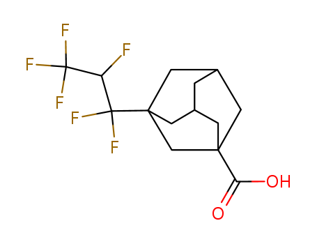 3-(1,1,2,3,3,3-Hexafluoropropyl)adamantane-1-carboxylic acid, 97%