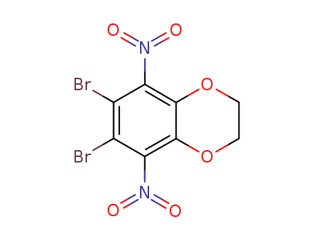 6,7-dibromo-5,8-dinitro-2,3-dihydro-benzo[1,4]dioxin