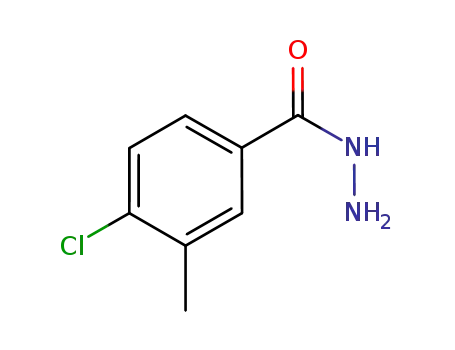 Molecular Structure of 864178-66-5 (4-CHLORO-3-METHYLBENZHYDRAZIDE)