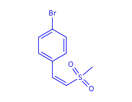 cis-β-(4-Brom-styryl)-methyl-sulfon