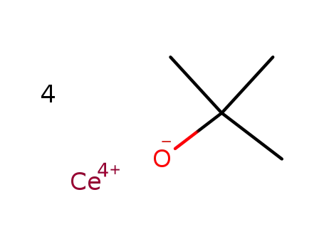 Molecular Structure of 90595-53-2 (CERIUM IV T-BUTOXIDE)