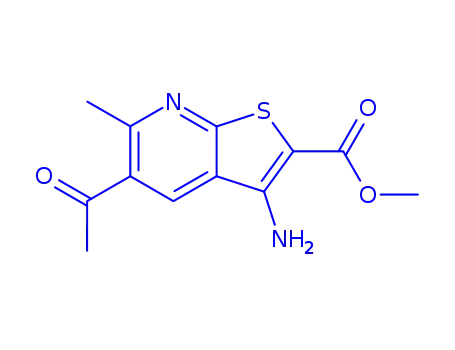 methyl 5-acetyl-3-amino-6-methylthieno[2,3-b]pyridine-2-carboxylate