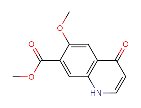 메틸 1,4-디히드로-6-메톡시-4-옥소-퀴놀린-7-카르복실레이트